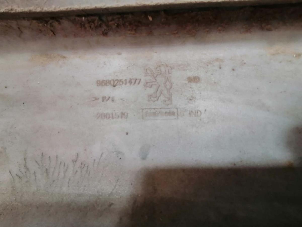 Peugeot 207 SW Kombi original Stoßfänger Stoßstange hinten EZQ Manitobagraumetallic BJ08